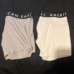 American Eagle Outfitters Gray Boxer Briefs Soft Stretchy Comfort